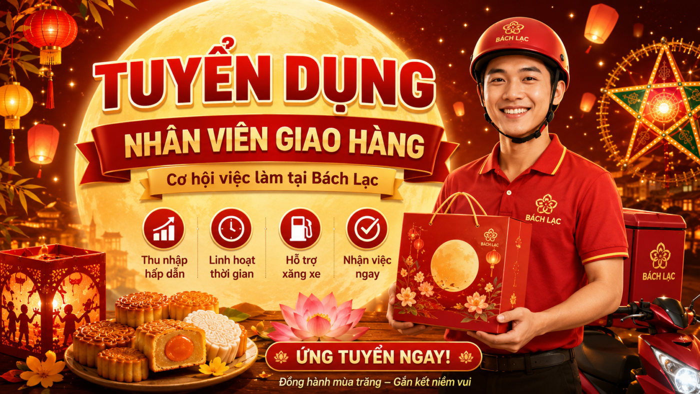 Tuyển dụng nhân viên giao hàng